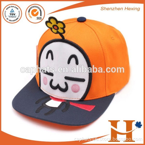 OEM crazy hats for kids handmade custom embroidery logo children hat